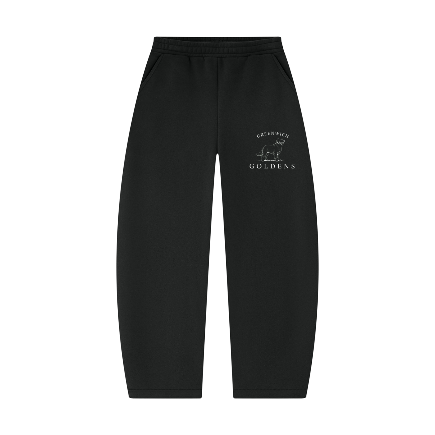 Greenwich Goldens Unisex Barrel Leg Sweatpants
