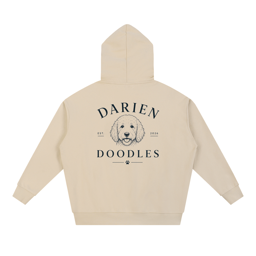 Darien Doodles Essential Heavyweight Hoodie