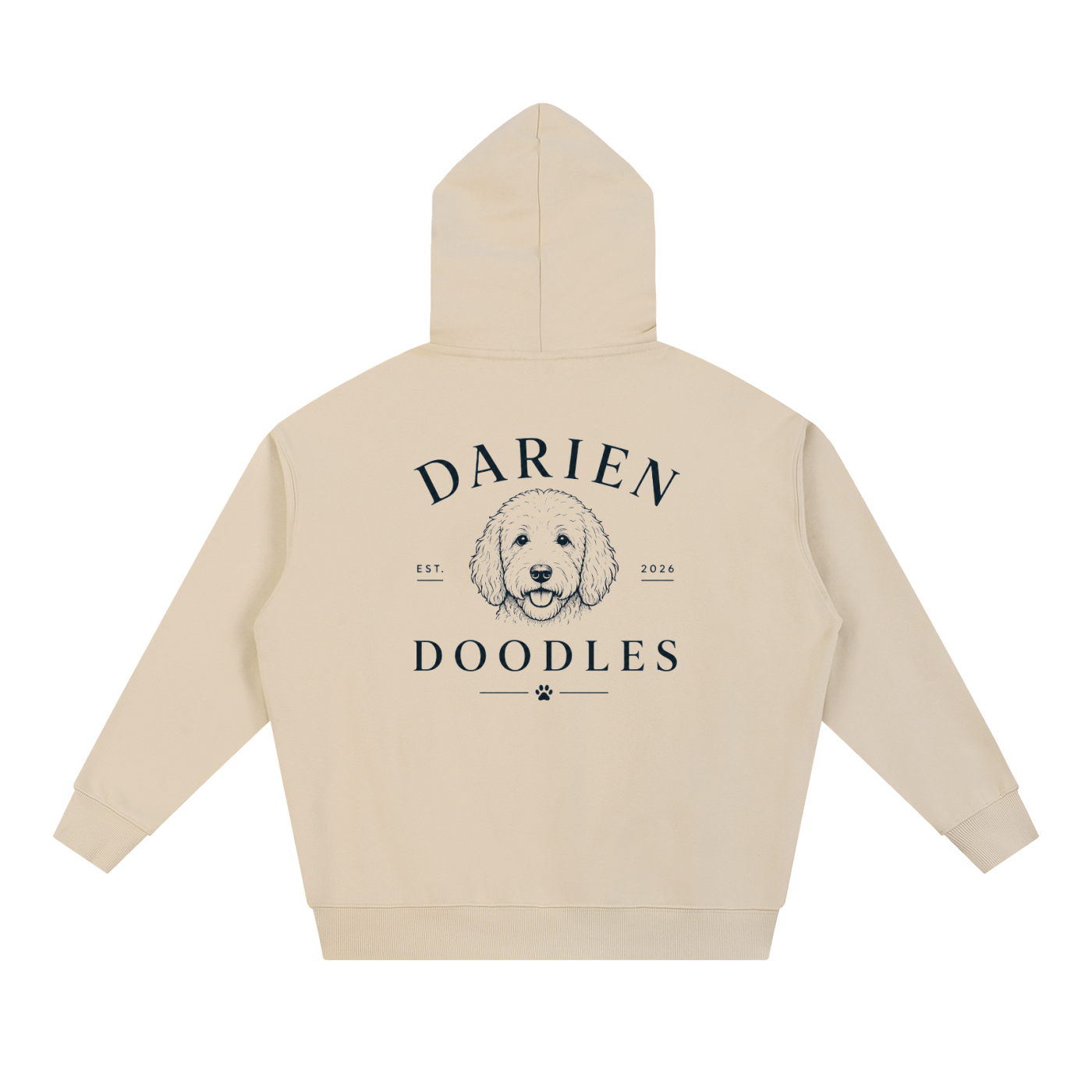 Darien Doodles Essential Heavyweight Hoodie