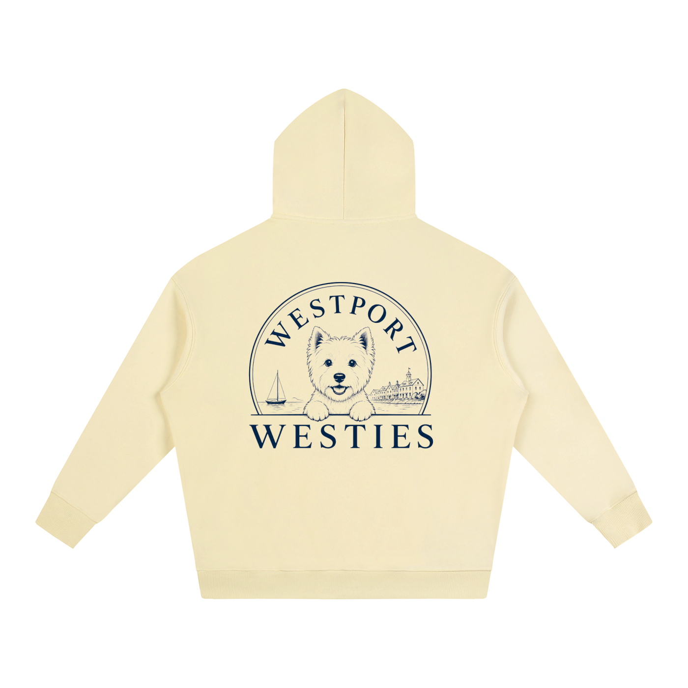 Westport Westies Oversize Fleeced Hoodie