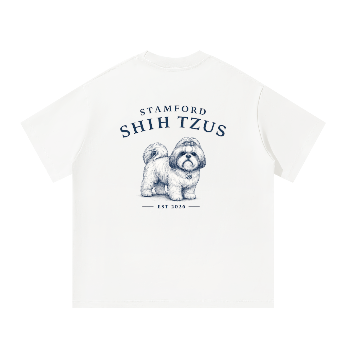 Stamford Shih Tzus - Unisex Oversized T-Shirt