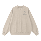Darien Doodles - Snow Washed Oversized Sweatshirt