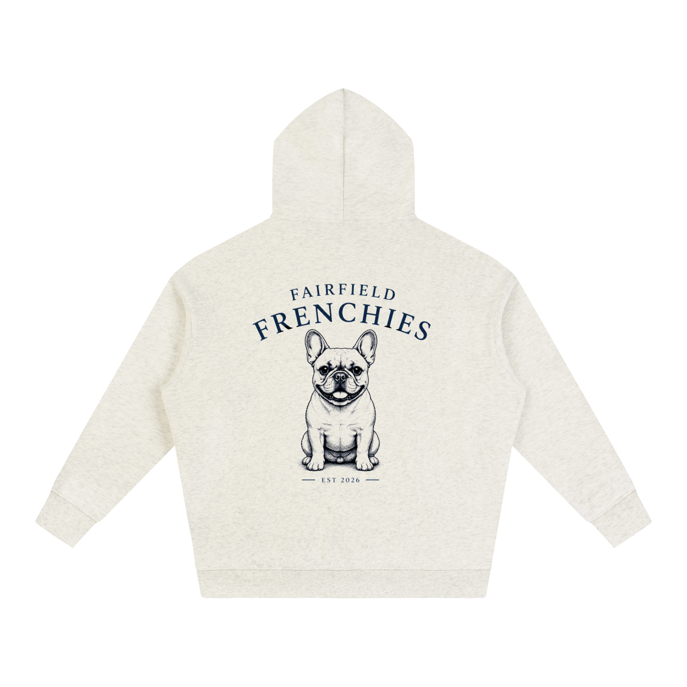 Fairfield Frenchies Oversize Fleeced Hoodie
