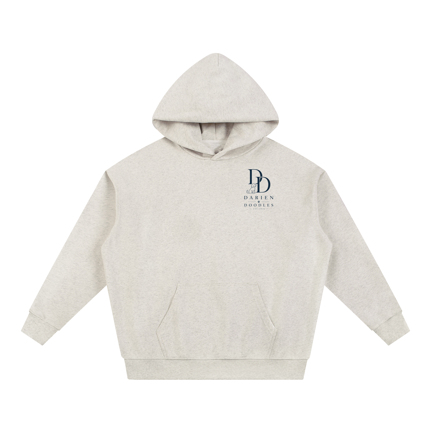 Darien Doodles Essential Heavyweight Hoodie