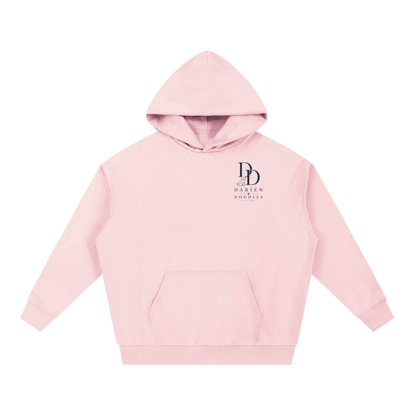 Darien Doodles Essential Heavyweight Hoodie