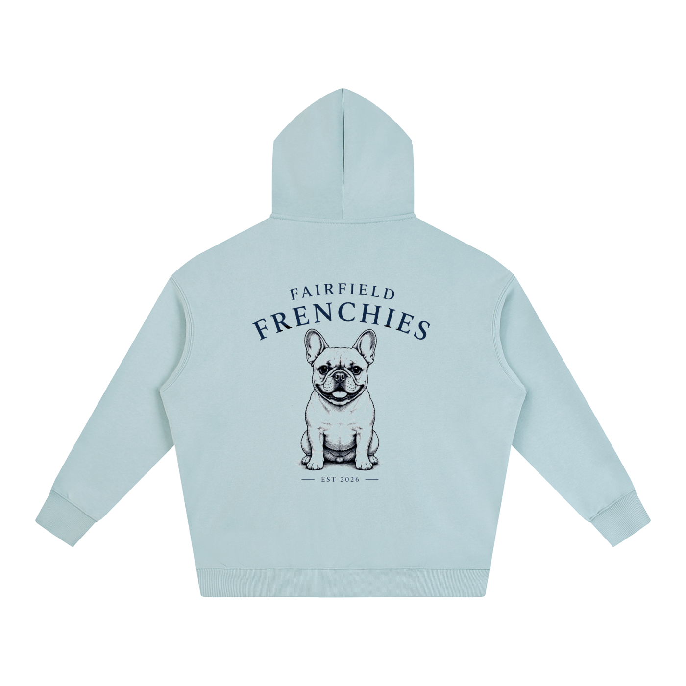 Fairfield Frenchies Oversize Fleeced Hoodie
