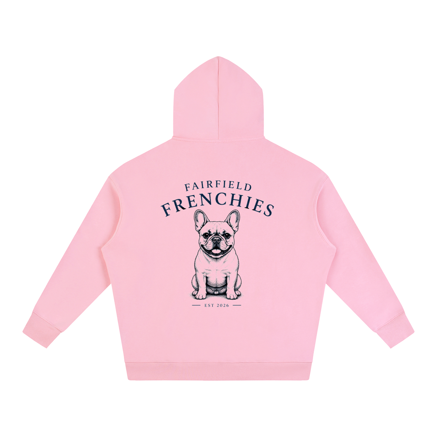 Fairfield Frenchies Oversize Fleeced Hoodie
