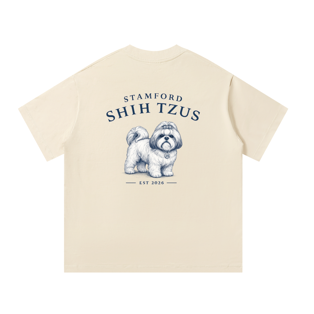 Stamford Shih Tzus - Unisex Oversized T-Shirt