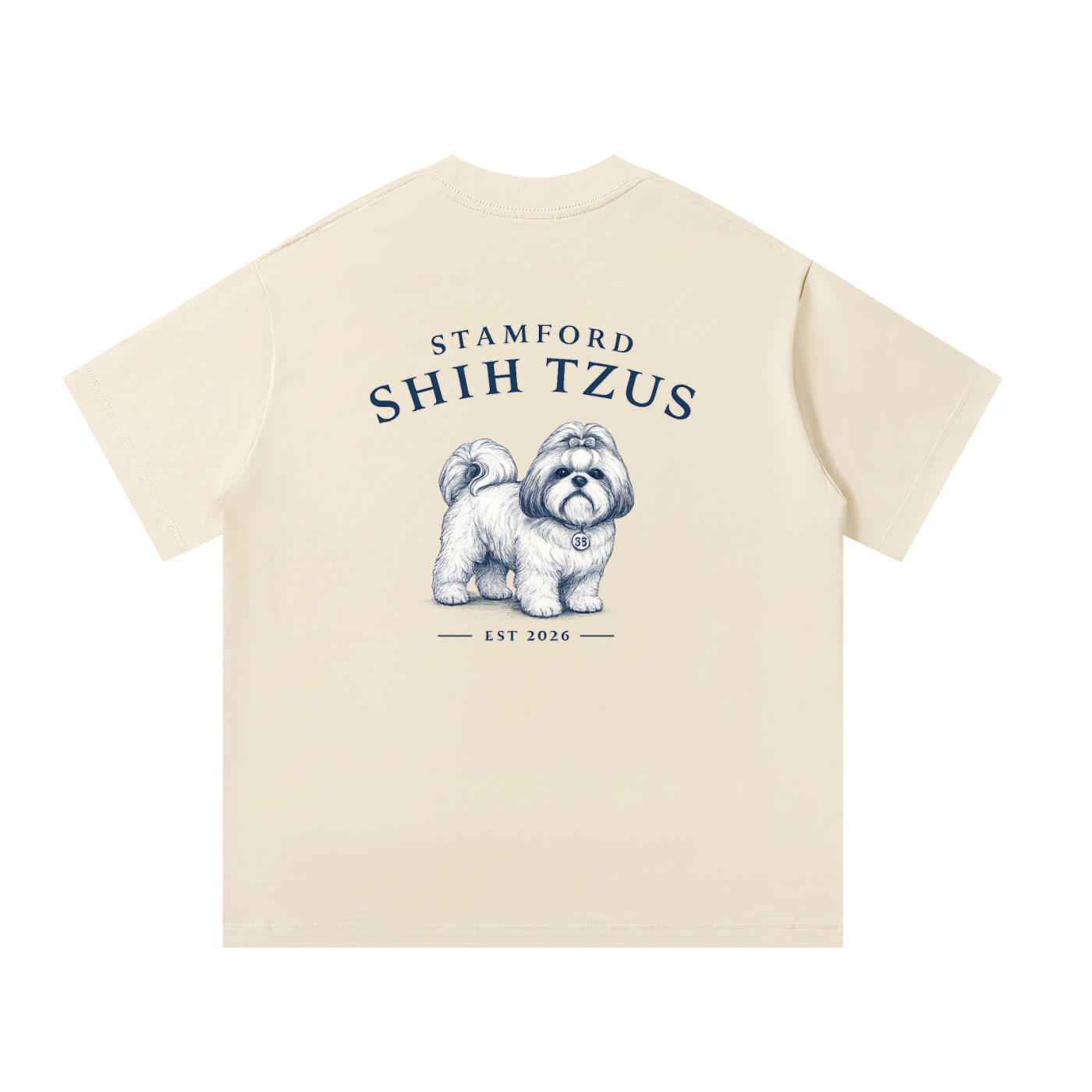 Stamford Shih Tzus - Unisex Oversized T-Shirt