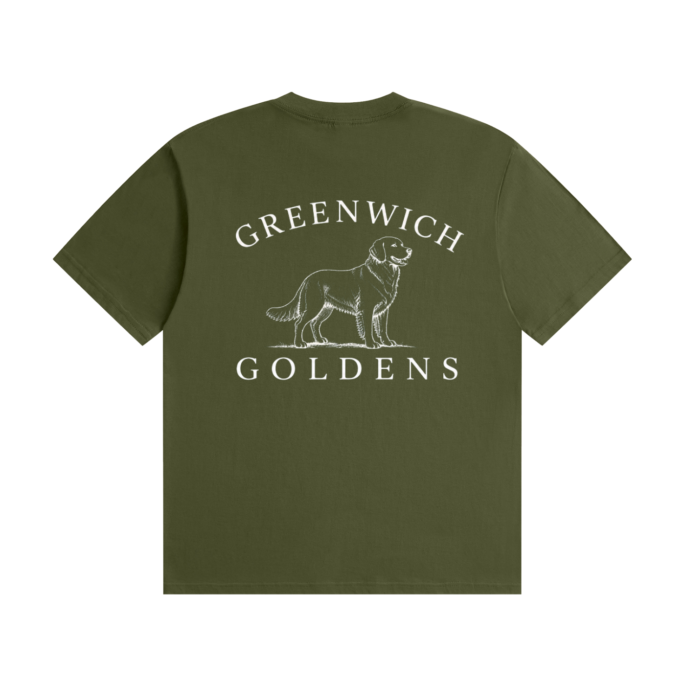 Greenwich Goldens Unisex Seamless Cotton T-Shirt