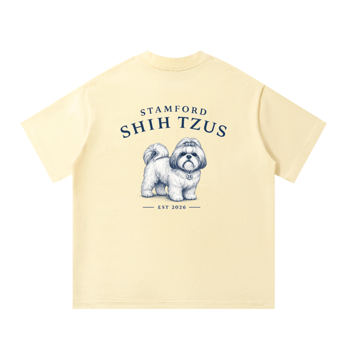 Stamford Shih Tzus - Unisex Oversized T-Shirt
