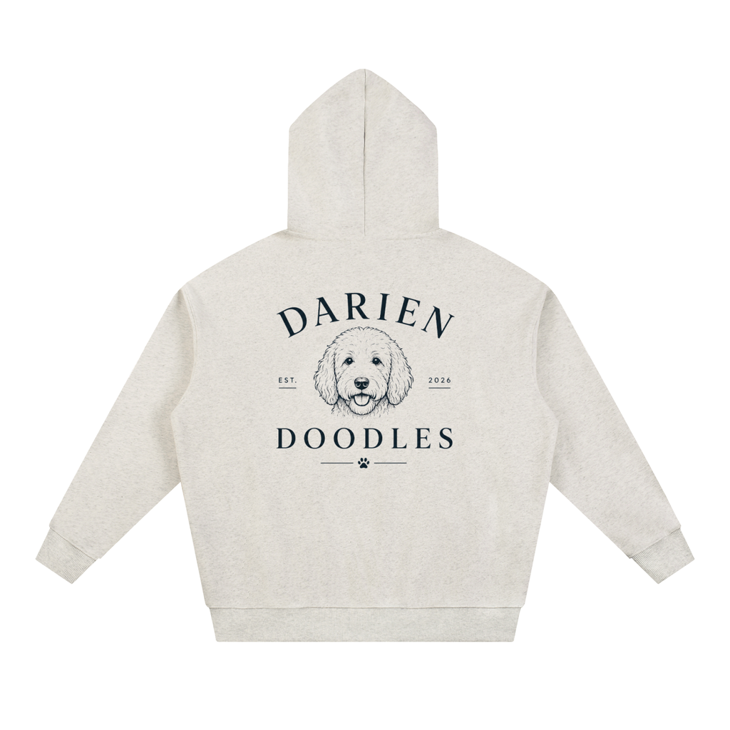 Darien Doodles Essential Heavyweight Hoodie
