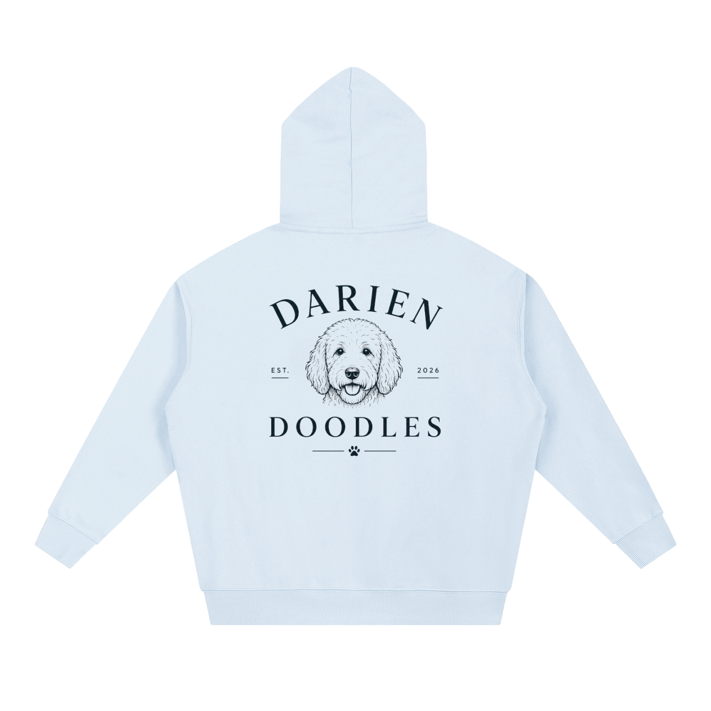 Darien Doodles Essential Heavyweight Hoodie