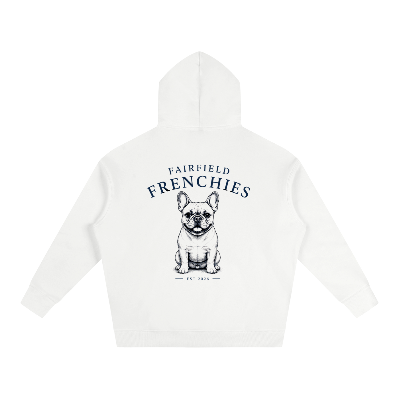 Fairfield Frenchies Oversize Fleeced Hoodie