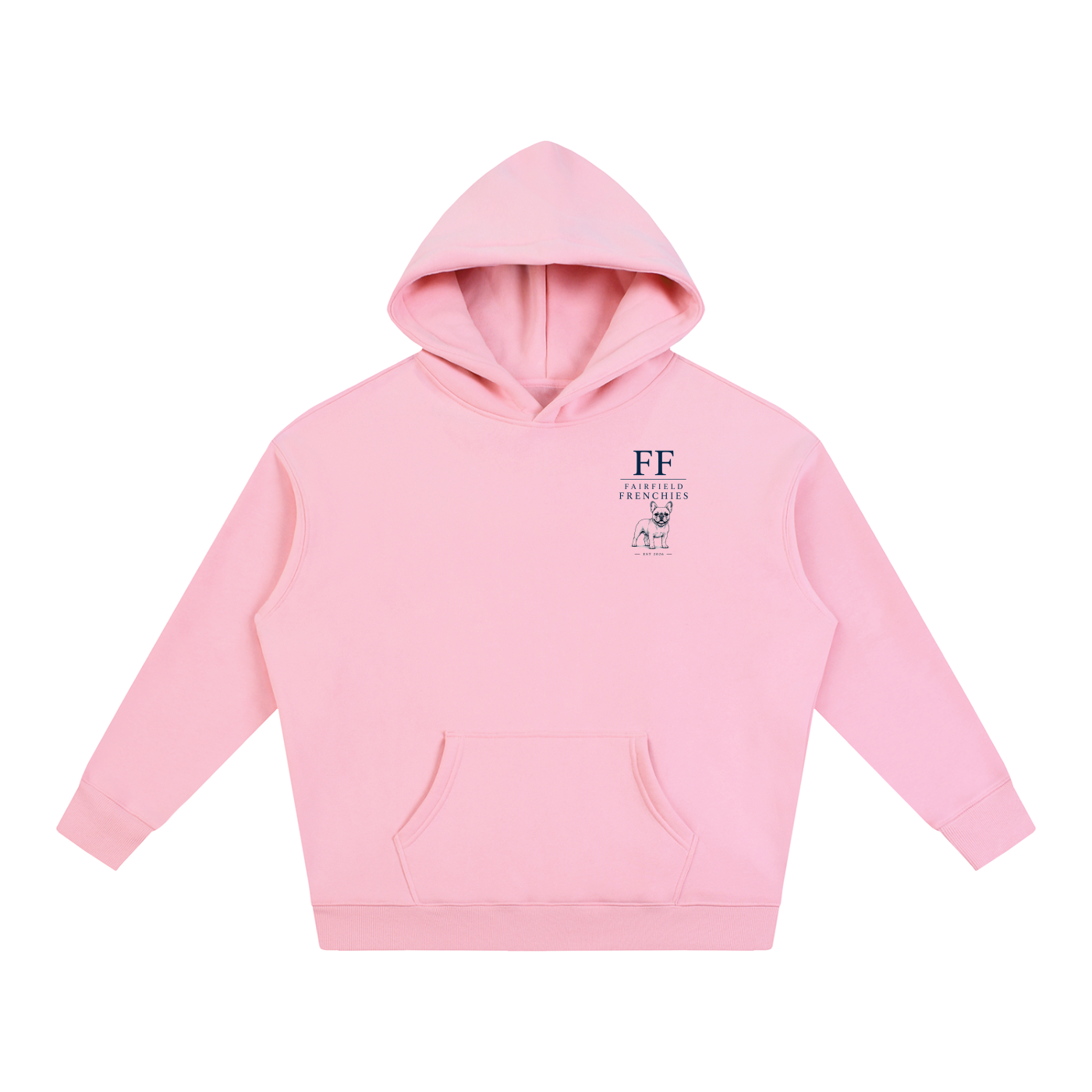 Fairfield Frenchies Oversize Fleeced Hoodie