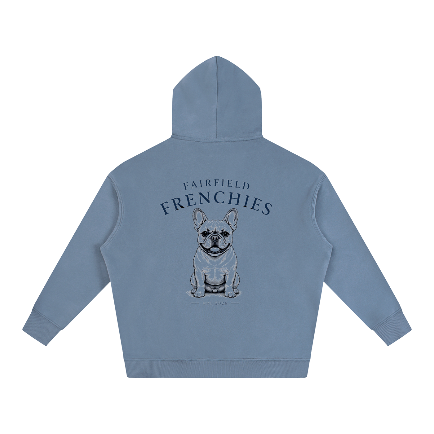 Fairfield Frenchies Oversize Fleeced Hoodie