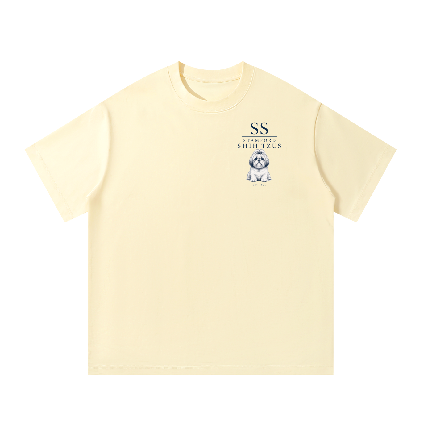 Stamford Shih Tzus - Unisex Oversized T-Shirt