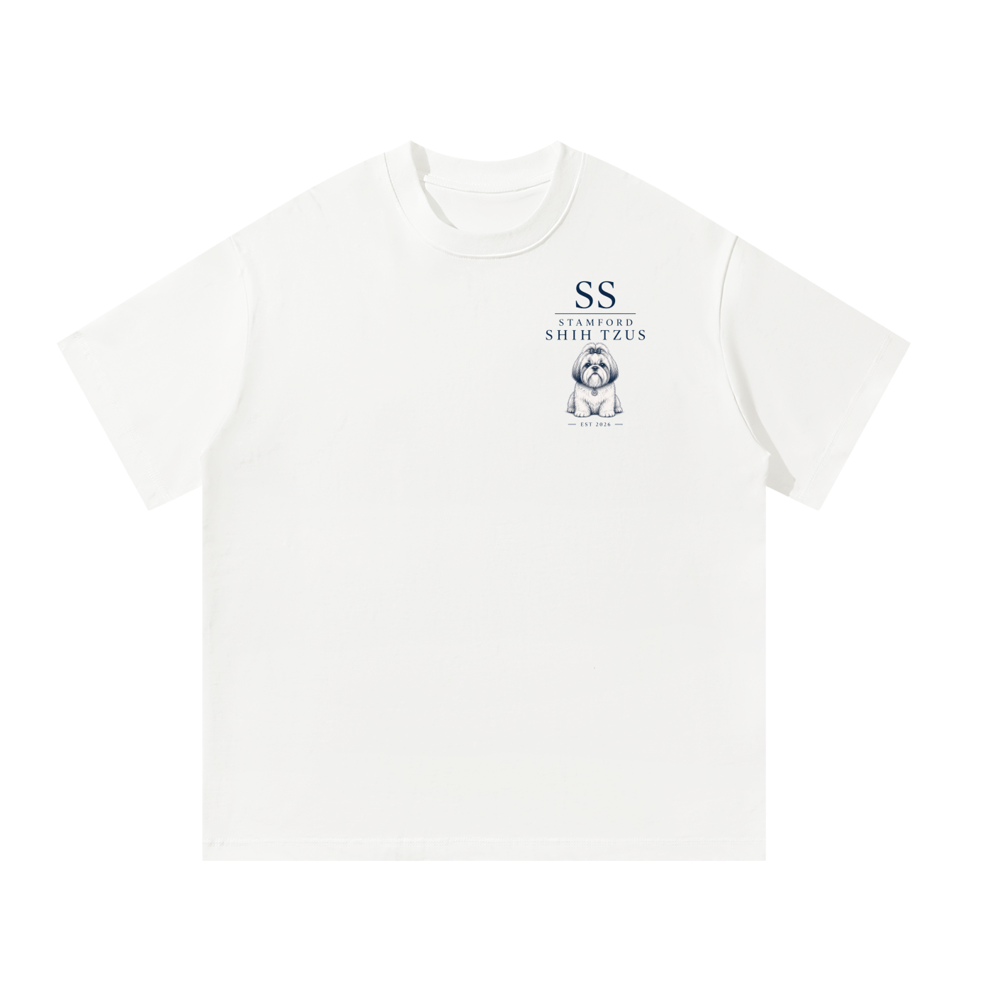 Stamford Shih Tzus - Unisex Oversized T-Shirt