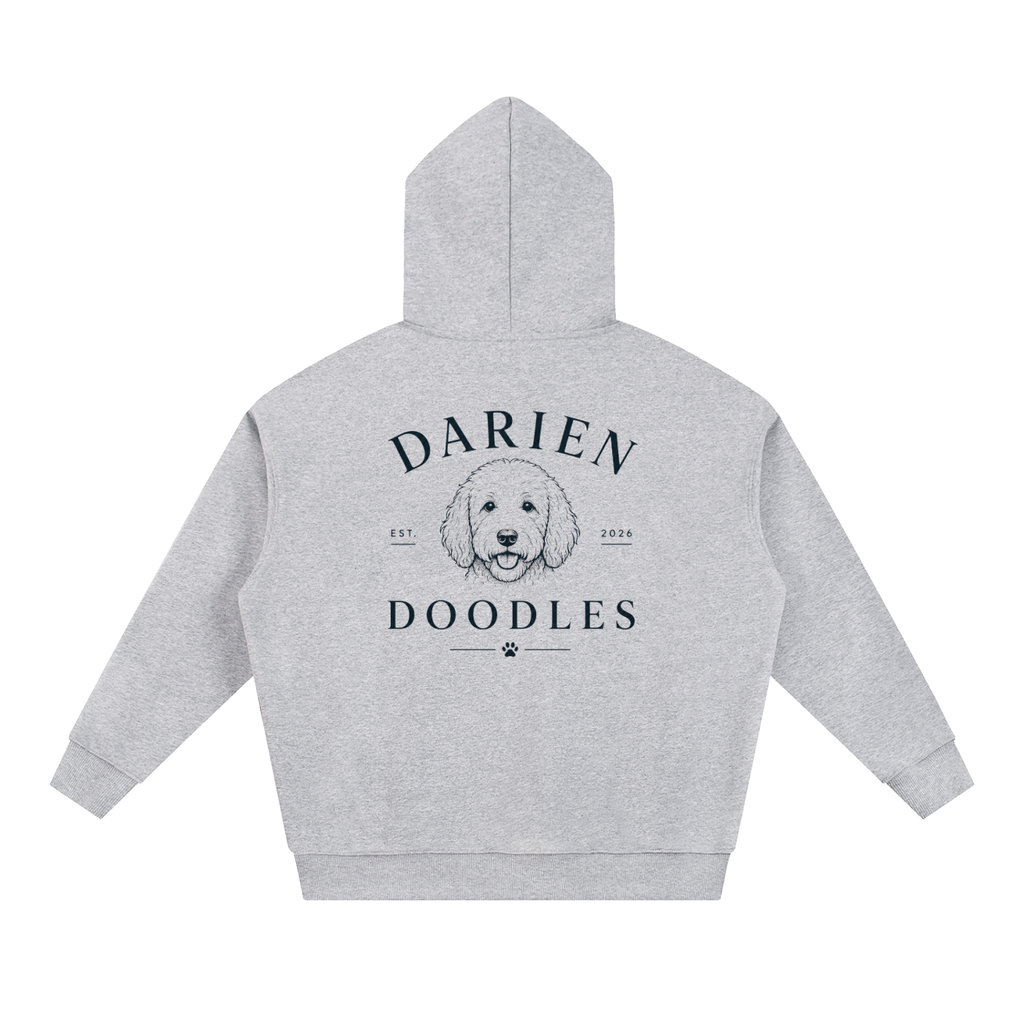 Darien Doodles Essential Heavyweight Hoodie