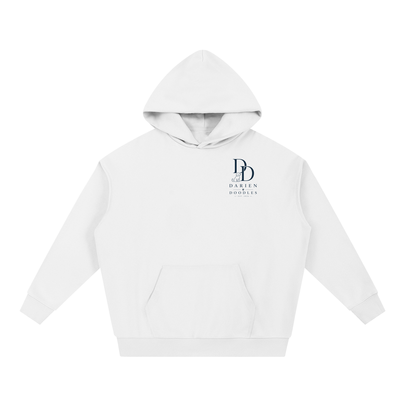 Darien Doodles Essential Heavyweight Hoodie