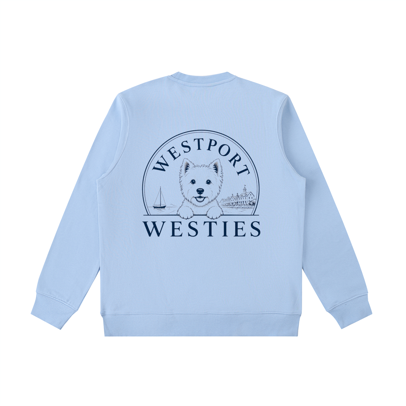 Westport Westies Essential Heavyweight Crewneck  Sweatshirt