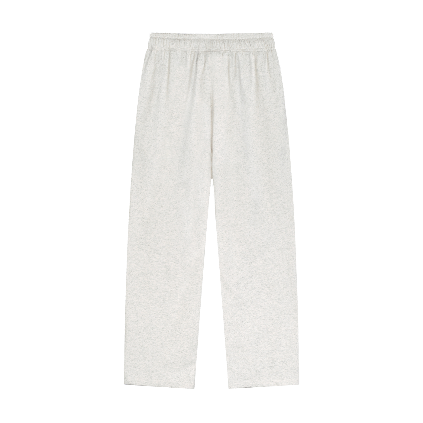 Darien Doodles Solid Color Straight-Leg Sweatpants
