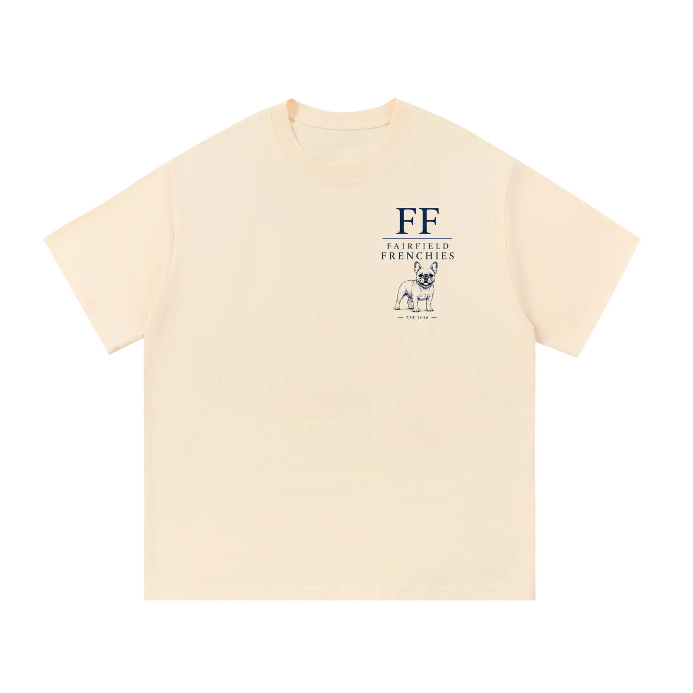 Fairfield Frenchies - Essential Cotton T-Shirt