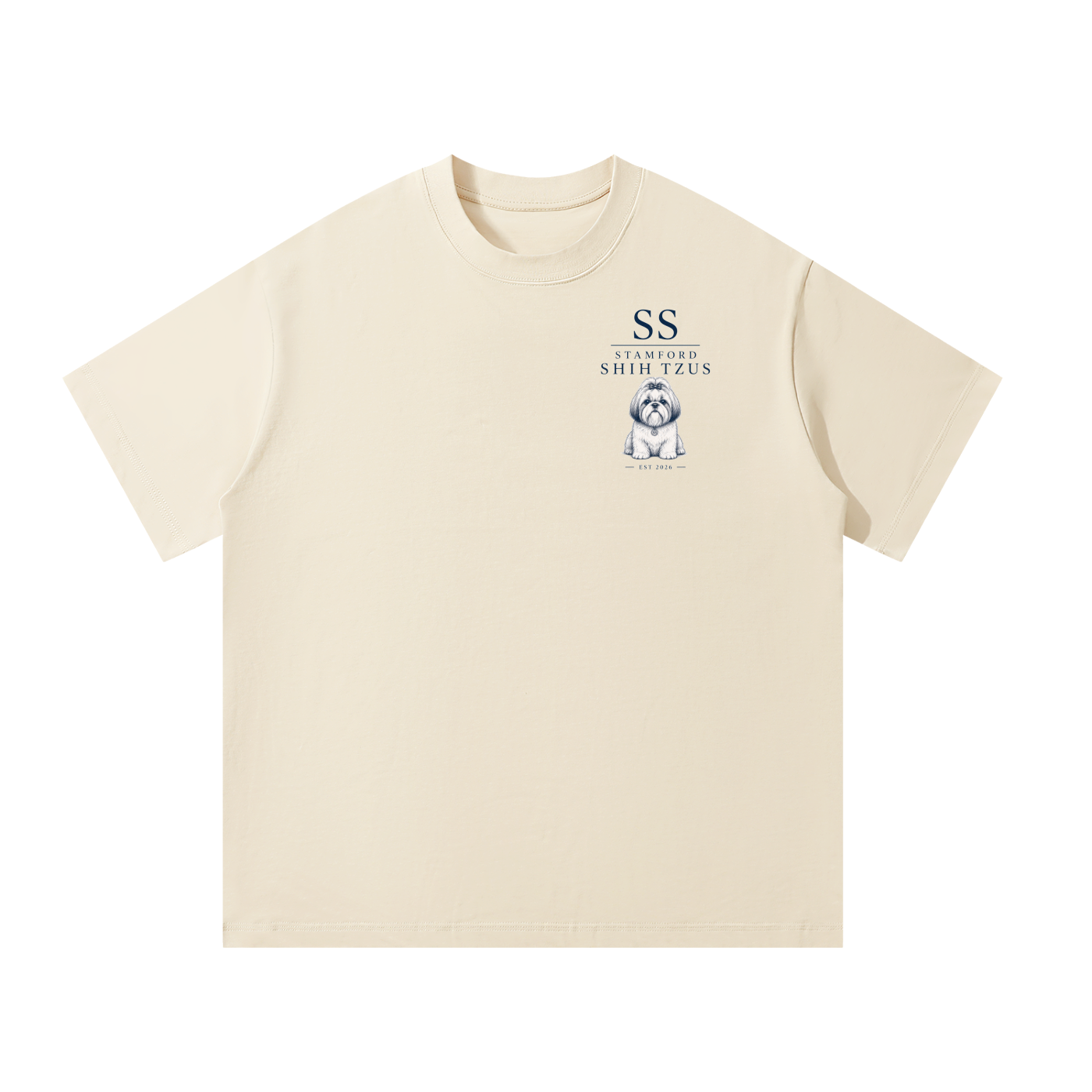 Stamford Shih Tzus - Unisex Oversized T-Shirt
