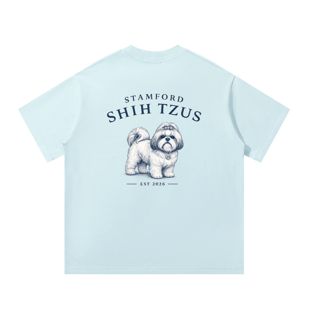 Stamford Shih Tzus - Unisex Oversized T-Shirt