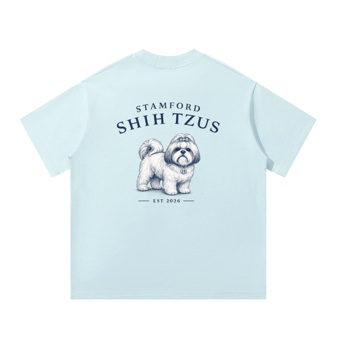 Stamford Shih Tzus - Unisex Oversized T-Shirt