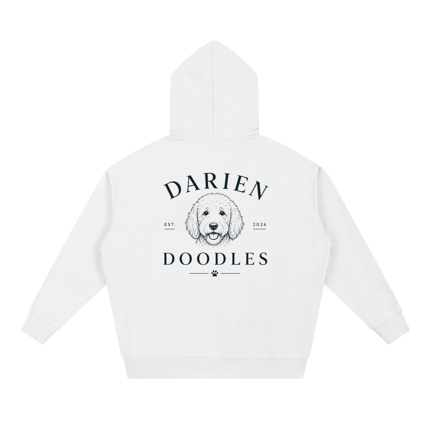 Darien Doodles Essential Heavyweight Hoodie