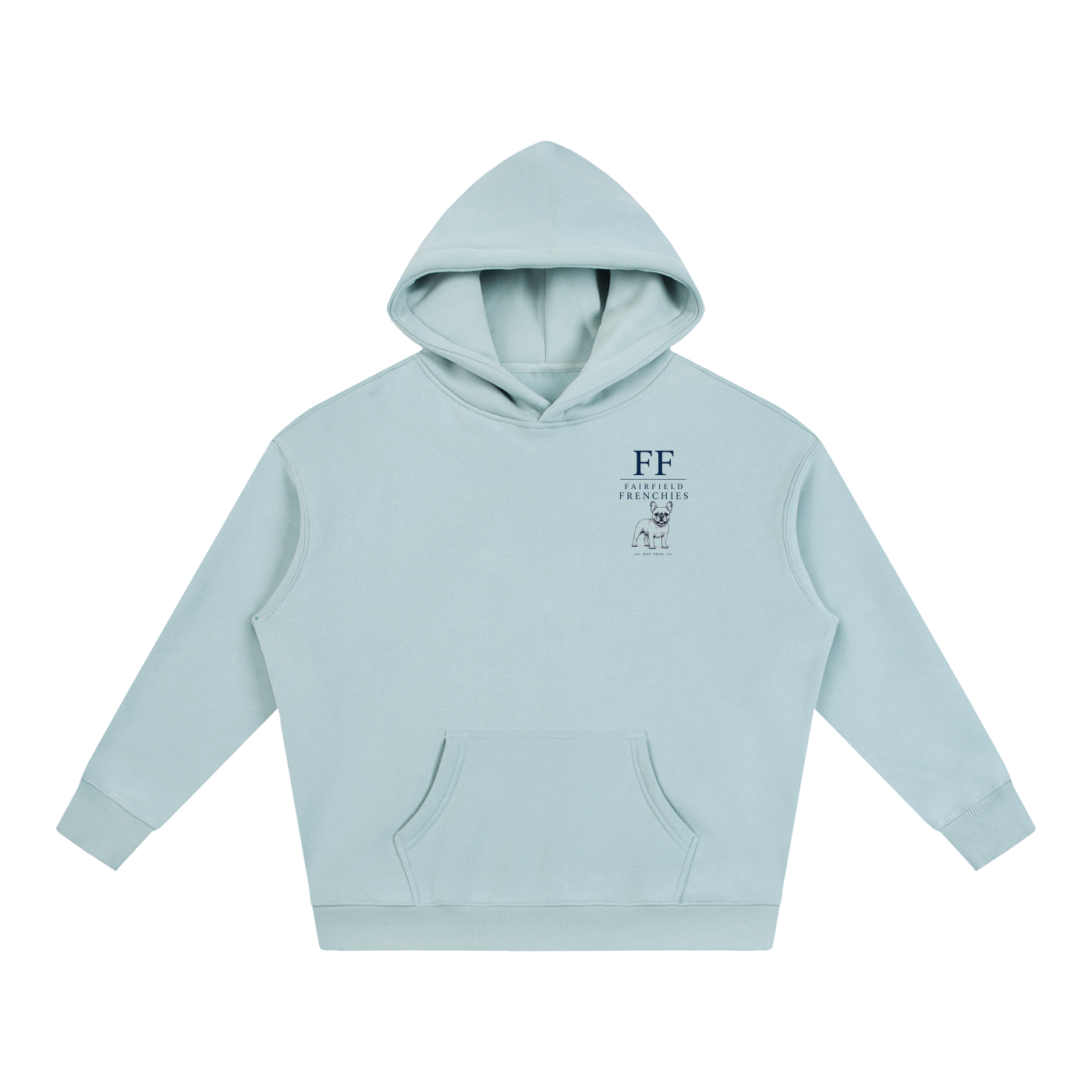 Fairfield Frenchies Oversize Fleeced Hoodie